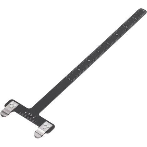 Règle de mesure pour corde d'arc, compatible arcs classiques et arcs à poulies