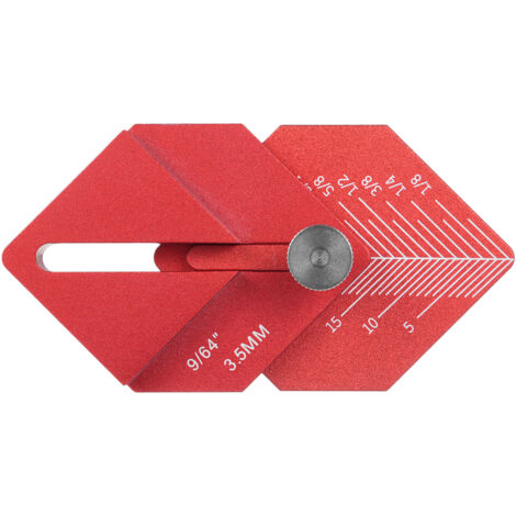 Règle de mesure pour le travail du bois, outils de menuiserie, travail de finition, multi-outils pour et marquage des décalages courts, usiné CNC