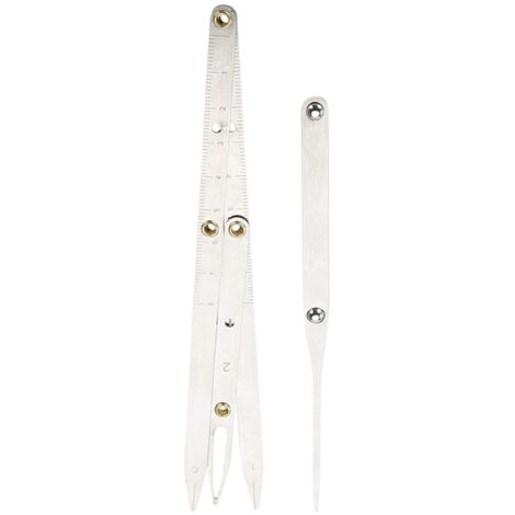 Règle de mesure pour microblading, compas de proportion pour sourcils, outil de traçage de maquillage permanent