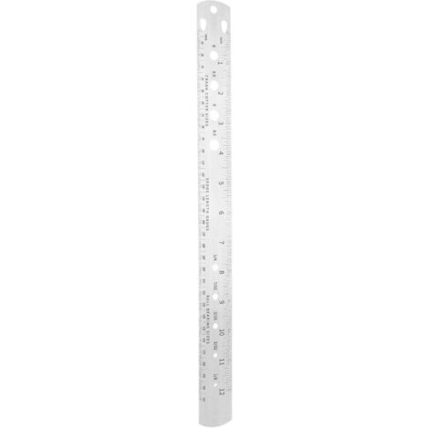 Règle de Mesure pour Rayons de Roue de Vélo en Acier Inoxydable - Double Échelle pour Serrage de Rayons