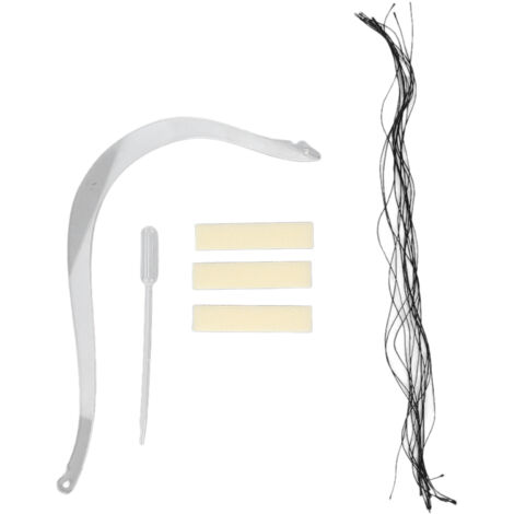 Règle de microblading pour sourcils avec ficelle et compte-gouttes à encre - Outil de positionnement et traçage