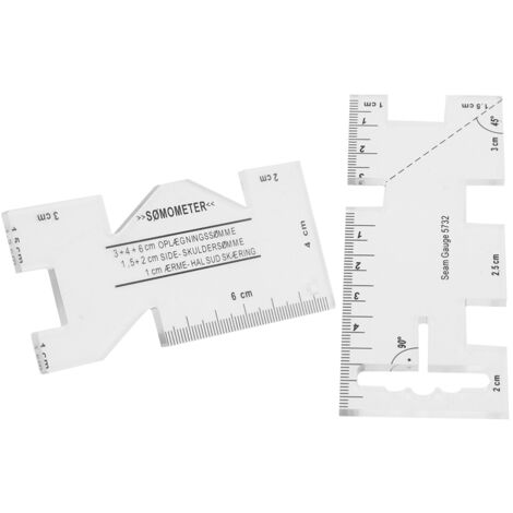 Règle de Patchwork Mini pour Machine à Coudre, Outil de Mesure pour Couture et Vêtements