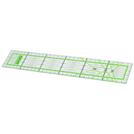 Règle de patchwork transparente 30 cm pour quilting et travaux de couture DIY