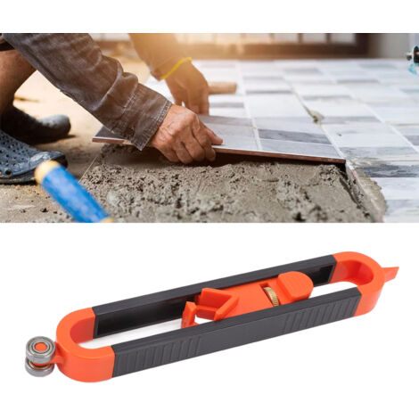 Règle de Profilage Ajustable avec Verrouillage pour Mesures Précises en Menuiserie - KZQ