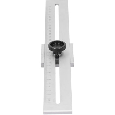 Règle de traçage 300 mm pour menuiserie, outil de marquage et gabarit de lignes pour charpente