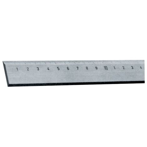 Règle en acier biseautée 1000x40x 5mm Horex