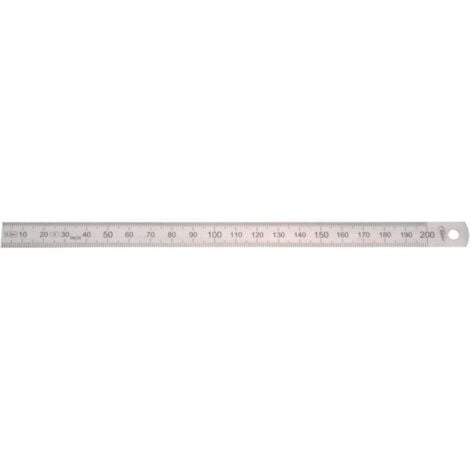 HELIOS PREISSER HELIONS PREISSER STAHLMAßSTAB SOUPLE PRÉCISION II-CERTIFIÉ CE, 500 X 20 X 0,5 MM, 0460225