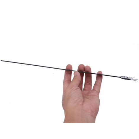 Règle en T pour Tir à l'Arc en Acier Inoxydable - Outil de Précision pour Visée (Noir)