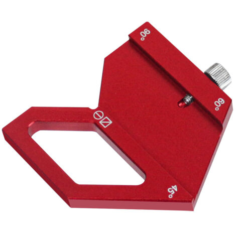 Règle multifonction pour charpente et menuiserie - 45°/60°/90° - Bloc de positionnement en aluminium + Règle métallique 300mm - Outil de traçage précis pour DIY et professionnels