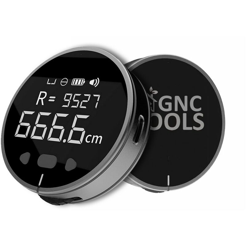 Règle numérique 8 en 1 avec ruban à mesurer et lasermètre rechargeable Offre exclusive