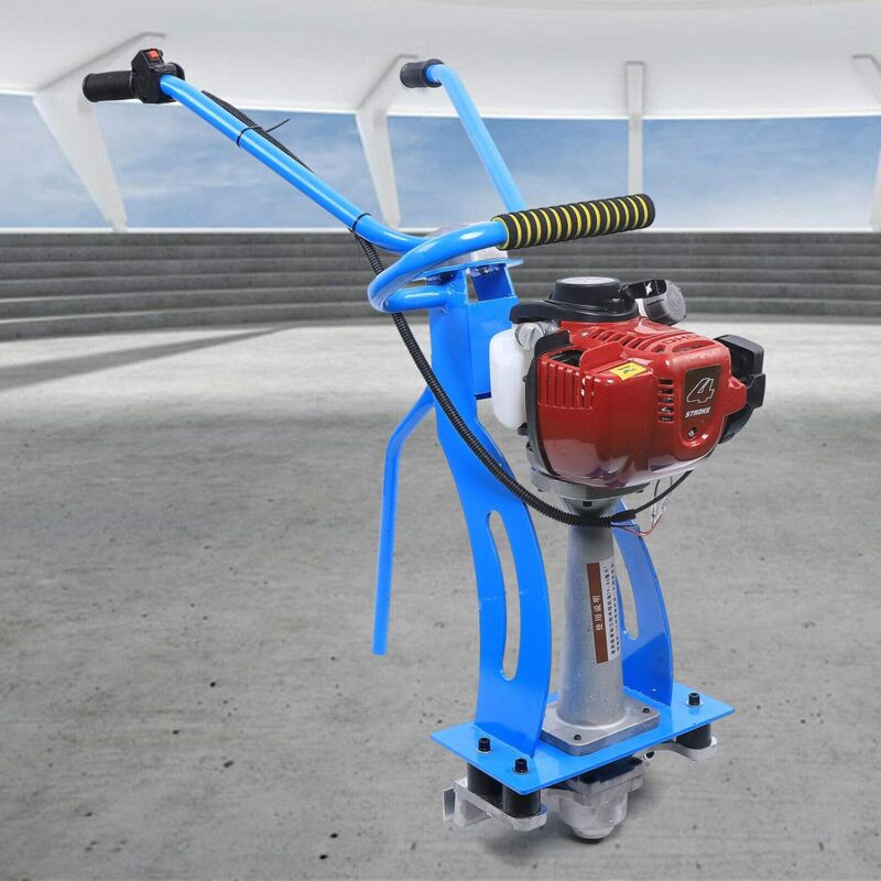 Gojoy - Règle vibrante à 4 temps pour béton - Corps en acier refroidi par air - 900 w - Machine vibrante pour béton, chape, ciment, vibrateur à