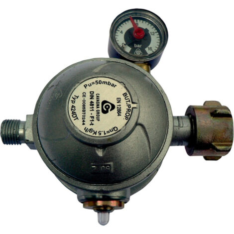 Regler 1,5kg/h, 50mbar zweistufig