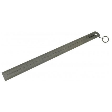 Règlet 200mm SAM, Métrique, en Acier ( Prix pour 1 )