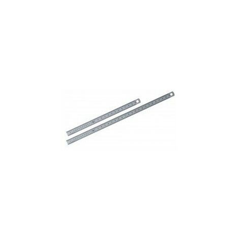 Réglet Acier Mat Flexible 13 Mm 150 Mm - Outifrance