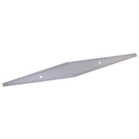Réglet de toupilleur aluminium