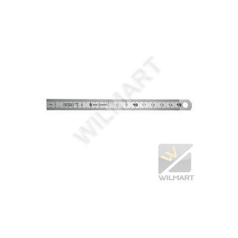 Réglet inox flexible 100 mm - Wilmart