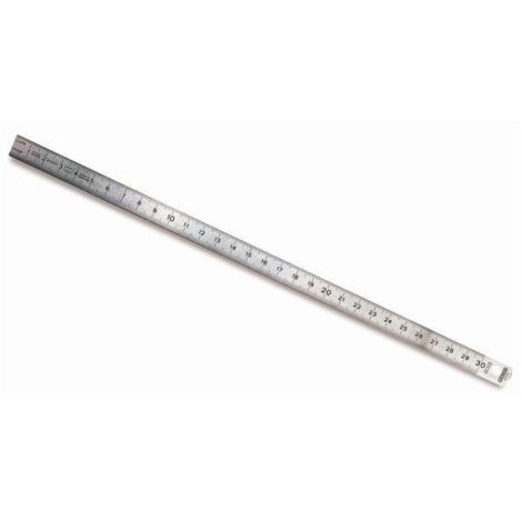 Reglet inox flexible 30cm x 13mm Stanley