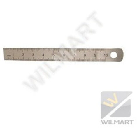 Réglet inox standard 300 mm - Wilmart