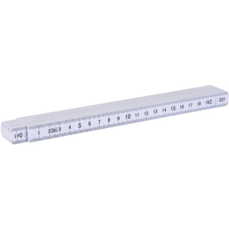 Règlet pliant 2m RS PRO, Métrique, en Plastique ( Prix pour 1 )