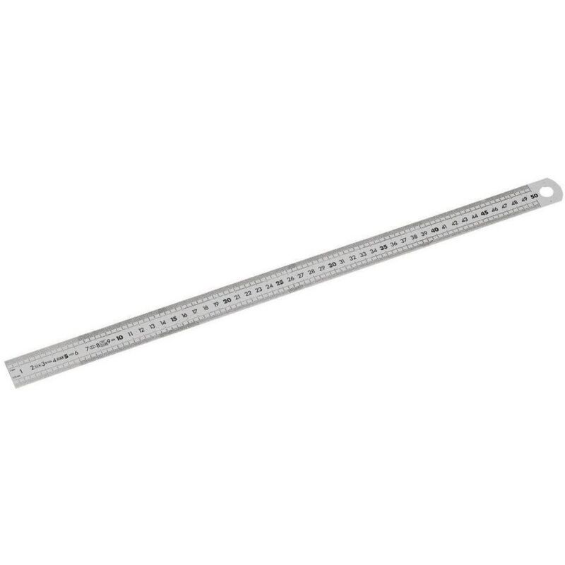 Réglet 'court' semi rigide inox 2 faces 300mm FACOM DELA.1056.300 - vue 2