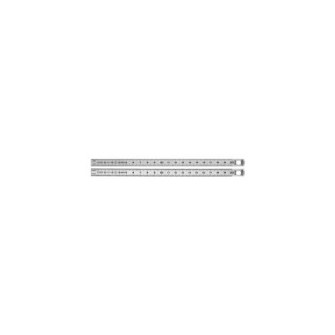 Reglet réf  caractéristiques inox 1/2 rigidelongueur 1000 mmlargeur 25 mm