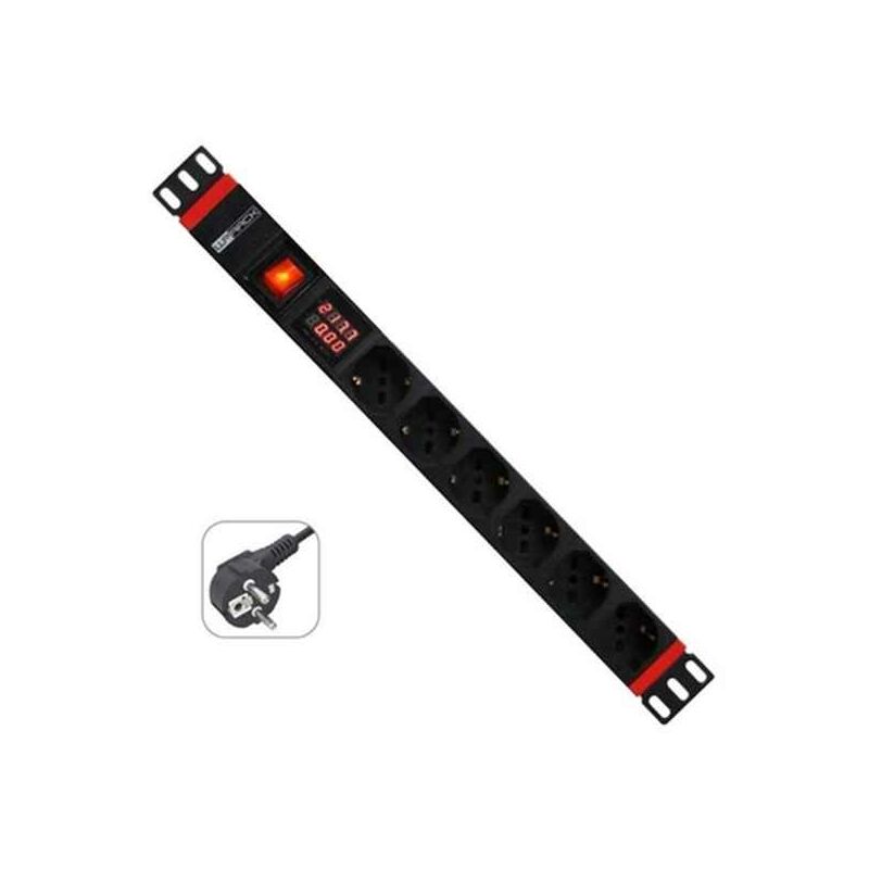 

Regleta 19" 6 Tomas Schuko WP WPN-PDU-G03-06