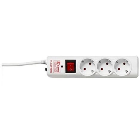 Regleta 3 Enchufes Schuko con Interruptor Salicru SPS SAFE 3 (1,5 m)
