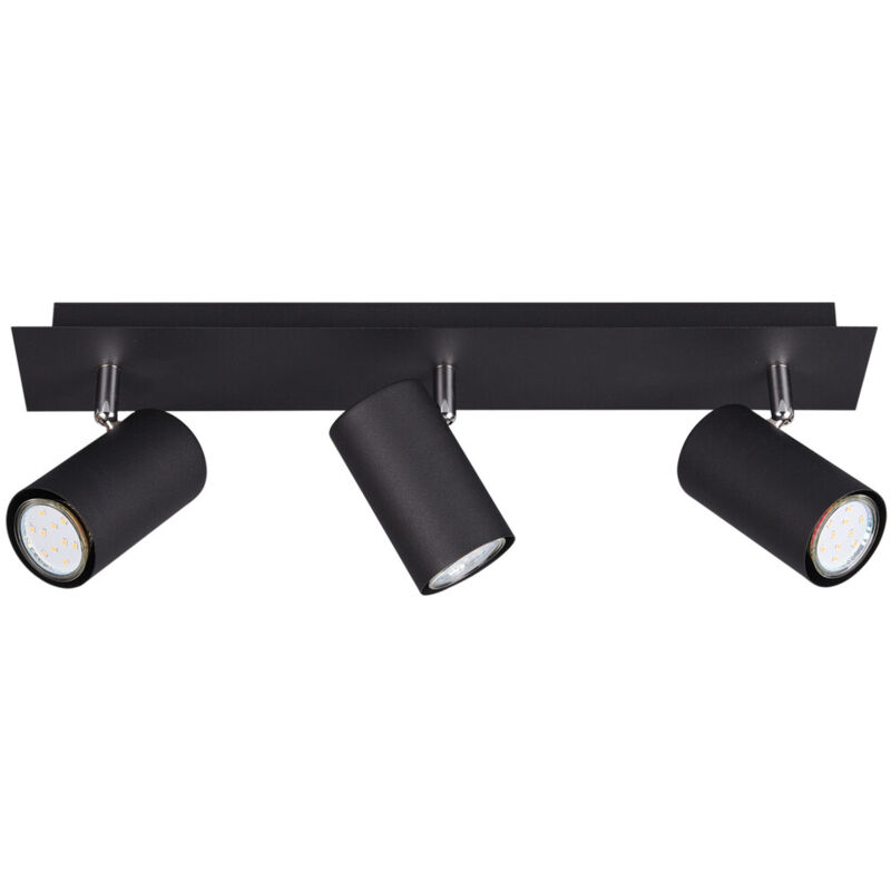 

Regleta 3 focos serie Marley color negro 3xGU10 (Trio Lighting 802400332)