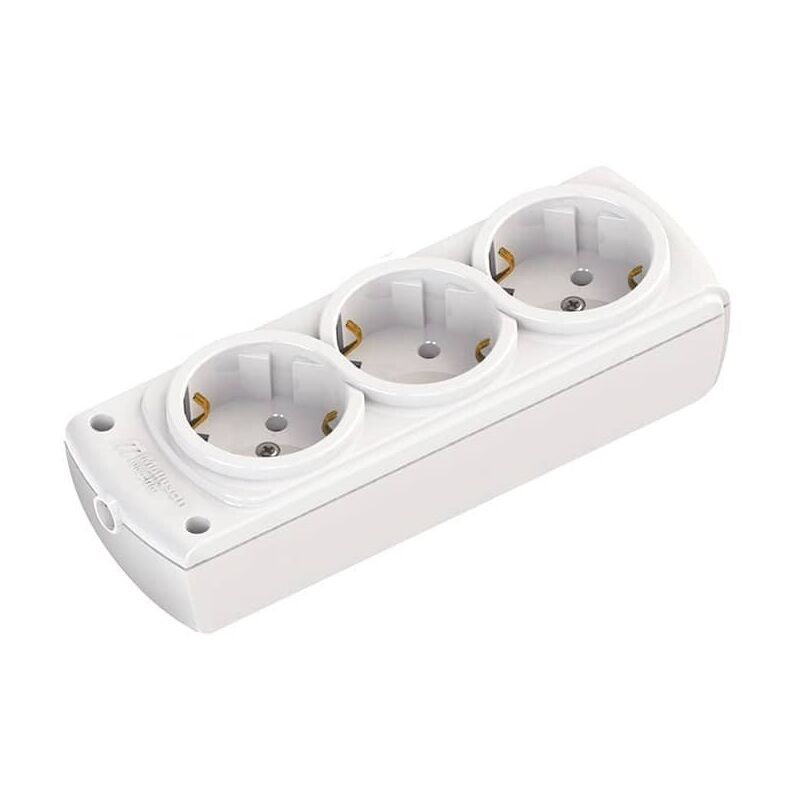 

Regleta 3 tomas con interruptor sin Cable