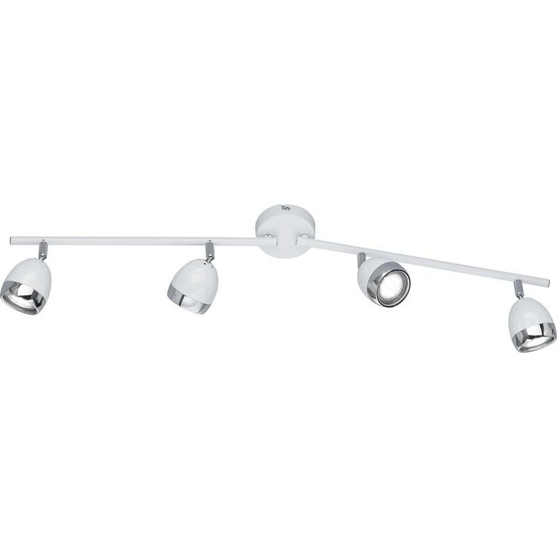 

Regleta 4 focos led gu10 3w nantes blanco