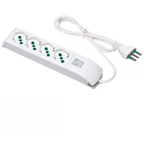 Regleta 4X2Pts Sk Int Blanco Fido 4101004 Fme