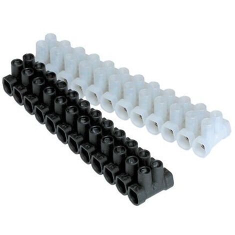 Regleta blanca de conexión de cable Serie 100 de Tekox  2.5mm