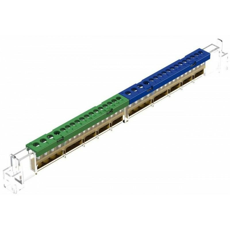 

Regleta conexión 12x6mm² 4x16mm² 113PE/N - Solera