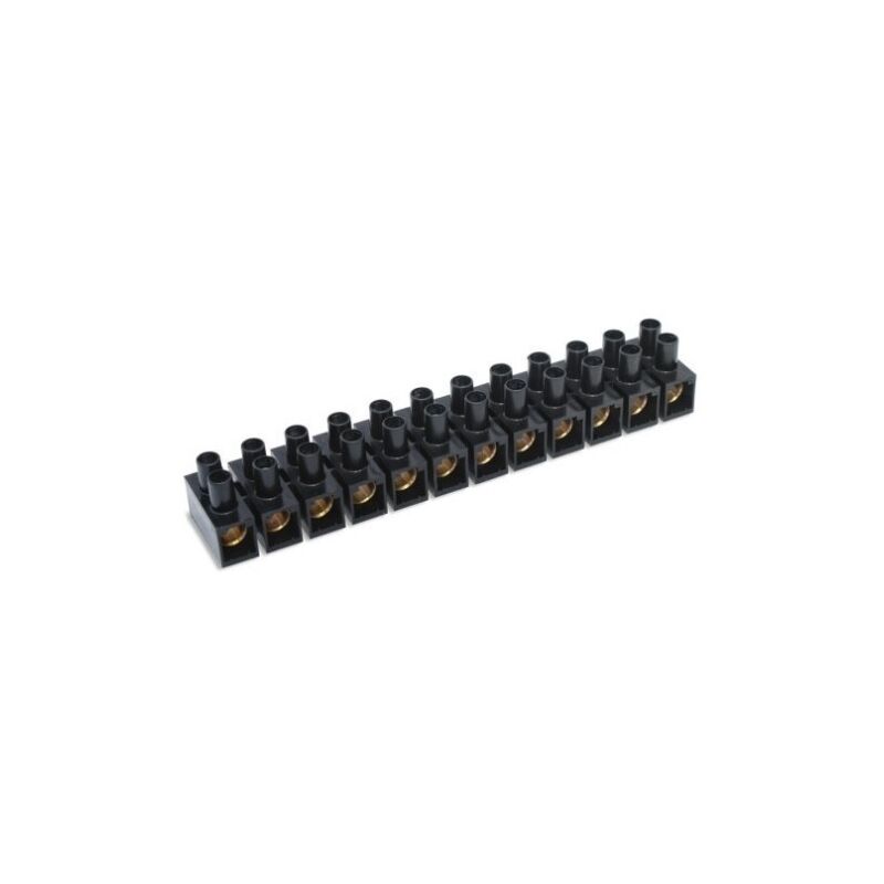 

Famatel - Regleta Electricidad 177X31X28-35Mm Conexion Famat Negro 125A 235N