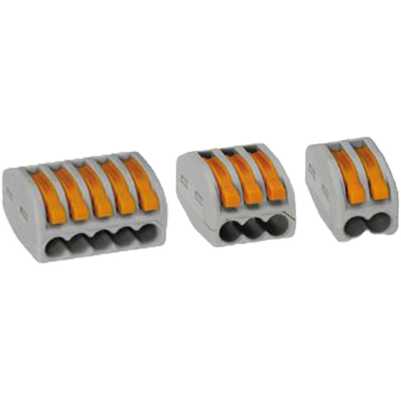 

REGLETA DE 5P PARA 5 X 4 CABLES FLEXIBLES CLE54 - Solera