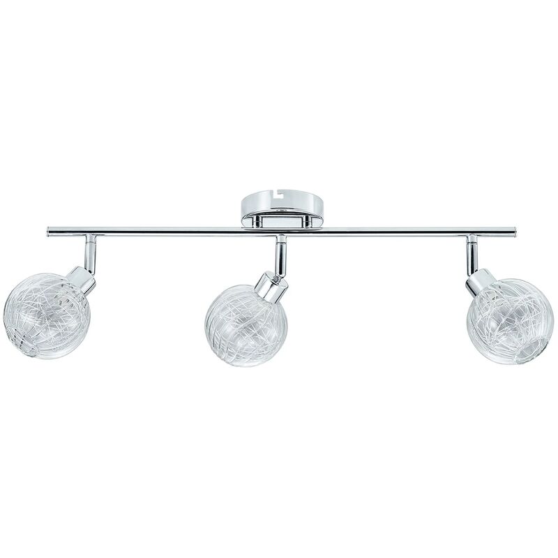

Lúzete - Regleta De 3 Luces Quinn Cromo