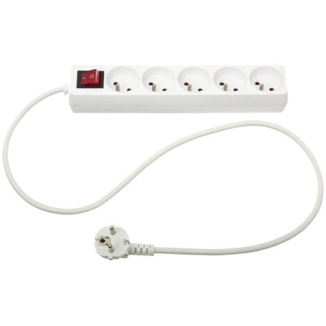 Regleta de 5 tomas con toma de tierra - 5five