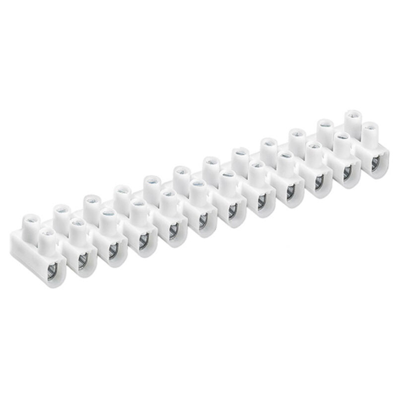 

Regleta de conexión 4mm2 12 elementos blanca