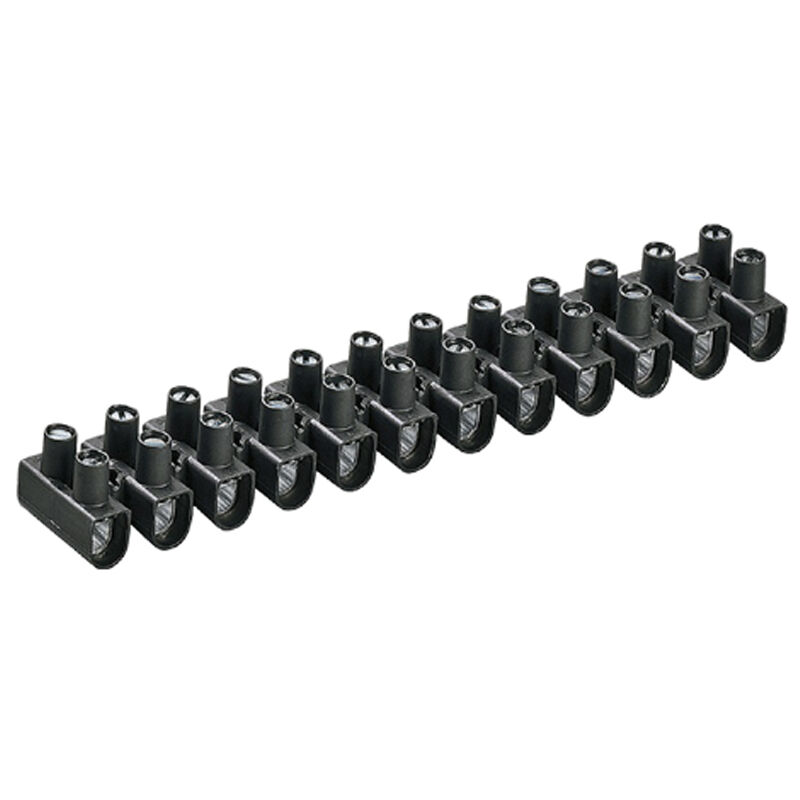 

Regleta de conexión 4mm2 12 elementos negra