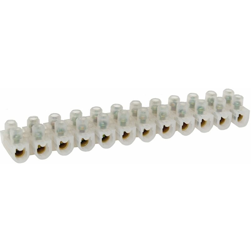 

Regleta de conexión blanca sección 4 mm