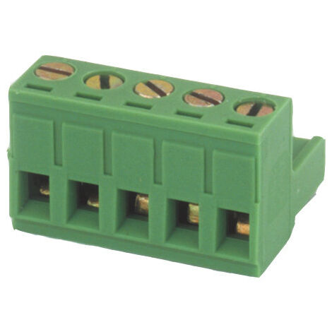Regleta de conexión hembra para circuito impreso 3 Contactos Color Verde Electro DH 10.880/F/3 8430552092109