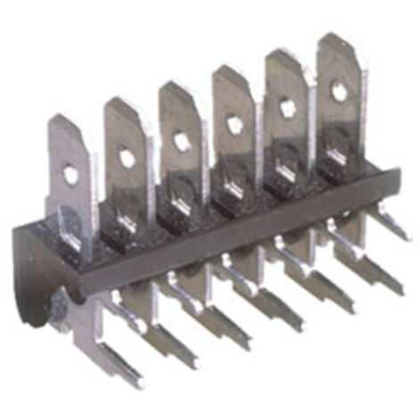 Regleta de conexión para circuito impreso con terminales enchufables acodados Electro Dh 10.805/10/4/6 8430552012749