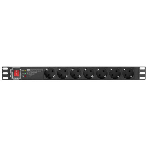 Regleta de Corriente LANBERG PDU-PRO-07F-0200-BK