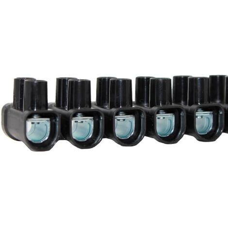 Regleta de empalme 16mm negra LEGRAND 34273