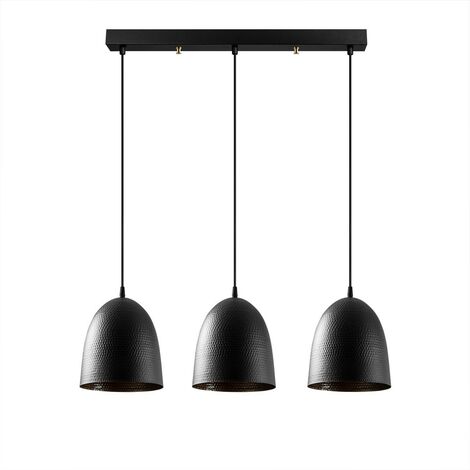 Regleta de techo Asney 20 Negro (3 luces)