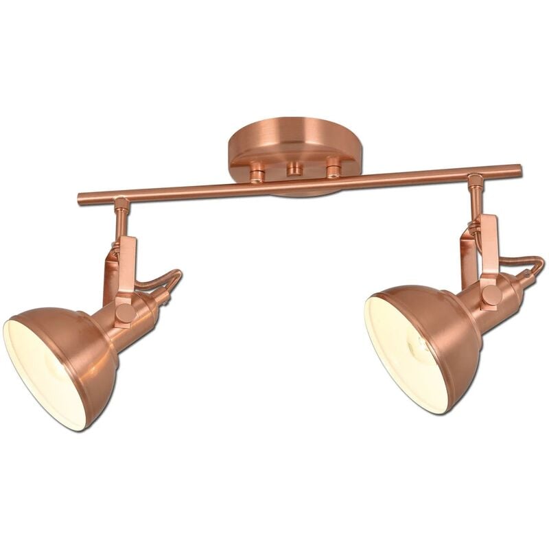 

Lúzete - Regleta Decorativa 2 Luces Murray Cobre