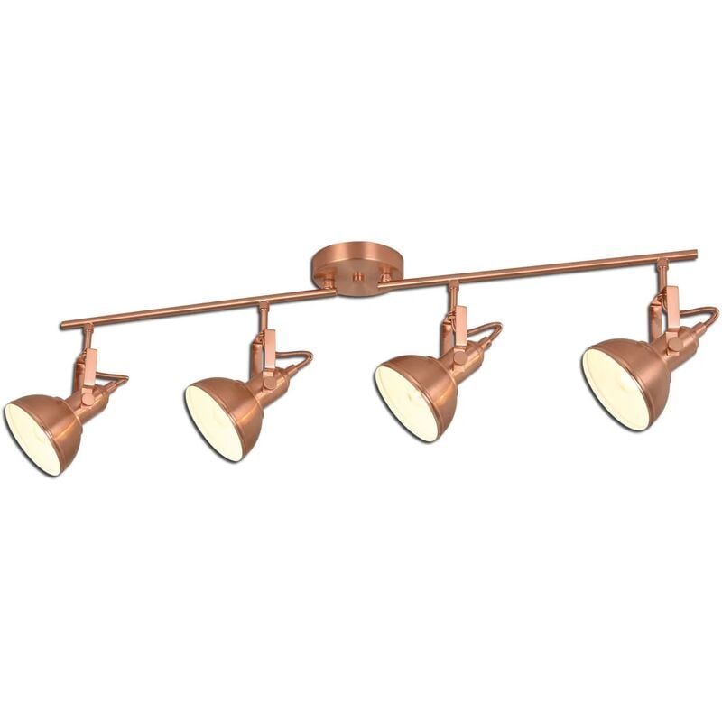 

Lúzete - Regleta Decorativa 4 Luces Murray Cobre
