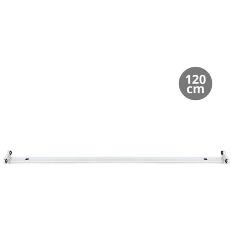 Regleta doble porta tubos T8 IP20 1200MM