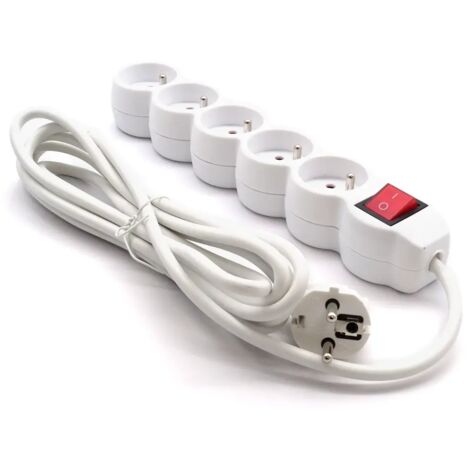 Regleta DPM PP52 + OFF 5-GN 3m blanca