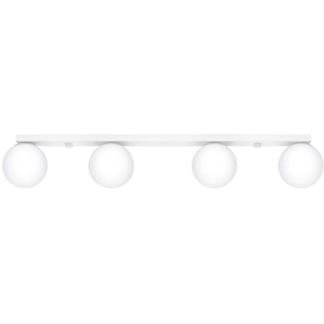 Regleta Eaus blanco, 4 luces